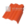 Terrán Synus szegélycserép jobb ColorSystem meggypiros Terrán Synus szegélycserép jobb ColorSystem meggypiros