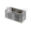 SW Háromkő Kerítés falazó normálkő hamu 40x20 cm 16 cm SW Háromkő Kerítés falazó normálkő hamu 40x20 cm 16 cm