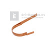 Tondach 333 acél ereszkampó téglavörös, L30 cm Tondach 333 acél ereszkampó téglavörös, L30 cm