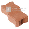 Leier Serpentino térkő piros 12x24x10 cm Leier Serpentino térkő piros 12x24x10 cm