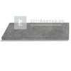 Semmelrock Brad. Lusso Vulcano Lap, tufaszürke, 90x30x4 cm Semmelrock Brad. Lusso Vulcano Lap, tufaszürke, 90x30x4 cm
