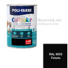 Poli-Farbe Cellkolor Zománcfesték fára és fémre RAL 9005 fekete 0,4 l Poli-Farbe Cellkolor Zománcfesték fára és fémre RAL 9005 fekete 0,4 l