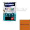 Poli-Farbe Cellkolor Zománcfesték fára és fémre narancsságra 0,8 l Poli-Farbe Cellkolor Zománcfesték fára és fémre narancsságra 0,8 l