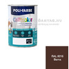 Poli-Farbe Cellkolor Zománcfesték fára és fémre matt RAL 8016 barna 0,8 l Poli-Farbe Cellkolor Zománcfesték fára és fémre matt RAL 8016 barna 0,8 l