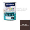 Poli-Farbe Cellkolor Zománcfesték fára és fémre matt RAL 8017 csokoládébarna 0,8 l Poli-Farbe Cellkolor Zománcfesték fára és fémre matt RAL 8017 csokoládébarna 0,8 l