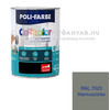 Poli-Farbe Cellkolor Zománcfesték fára és fémre RAL 7023 hamuszürke5 l Poli-Farbe Cellkolor Zománcfesték fára és fémre RAL 7023 hamuszürke5 l