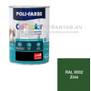Poli-Farbe Cellkolor Zománcfesték fára és fémre RAL 6002 zöld 5 l Poli-Farbe Cellkolor Zománcfesték fára és fémre RAL 6002 zöld 5 l
