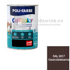 Poli-Farbe Cellkolor Zománcfesték fára és fémre RAL 8017 csokoládébarna 5 l Poli-Farbe Cellkolor Zománcfesték fára és fémre RAL 8017 csokoládébarna 5 l
