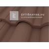 Terrán Danubia szellőzőcserép Elegant sötétbarna Terrán Danubia szellőzőcserép Elegant sötétbarna