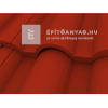 Terrán Standard szellőzőcserép ColorSystem meggypiros Terrán Standard szellőzőcserép ColorSystem meggypiros