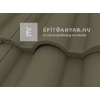 Terrán Standard szellőzőcserép ColorSystem antracit Terrán Standard szellőzőcserép ColorSystem antracit
