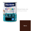 Poli-Farbe Cellkolor Zománcfesték selyemfényű barna 10 l Poli-Farbe Cellkolor Zománcfesték selyemfényű barna 10 l