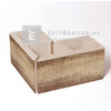 Leier Modern Kerítés sarokelem satírozott natúr beige-barna 40x20x20 cm Leier Modern Kerítés sarokelem satírozott natúr beige-barna 40x20x20 cm