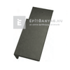 újHÁZ Leier Granite Lux Matt beton félszegélycserép bal, antracit újHÁZ Leier Granite Lux Matt beton félszegélycserép bal, antracit
