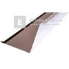Falszegély alumínium, barna RAL 8011, 25x200 cm Falszegély alumínium, barna RAL 8011, 25x200 cm