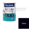 Poli-Farbe Cellkolor Zománcfesték selyemfényű fekete 0,4 l Poli-Farbe Cellkolor Zománcfesték selyemfényű fekete 0,4 l