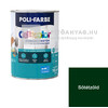 Poli-Farbe Cellkolor Zománcfesték selyemfényű sötétzöld 0,8 l Poli-Farbe Cellkolor Zománcfesték selyemfényű sötétzöld 0,8 l