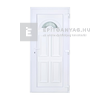 Delta W5K NYL Temze 1 üveges műanyag bejárati ajtó, 3D pánt, 5 pontos zár, jobb 100x210 cm