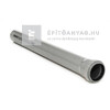 Valplast PVC tokos cső gumigyűrűvel 40 mm, 2 m Valplast PVC tokos cső gumigyűrűvel 40 mm, 2 m