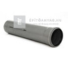 Valplast PVC tokos cső gumigyűrűvel 110 mm, 1 m Valplast PVC tokos cső gumigyűrűvel 110 mm, 1 m