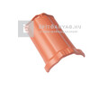 Bramac hornyolt kúpcserép natúrvörös, kúprögzítővel Bramac hornyolt kúpcserép natúrvörös, kúprögzítővel