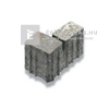 Semmelrock Arte Pest-Buda Kombi térkő sarok kő platinabronz 10 cm Semmelrock Arte Pest-Buda Kombi térkő sarok kő platinabronz 10 cm