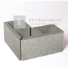 újHÁZ Modern kerítéskő sarokelem finomszórt, carbon 2x 40/20x20x20 cm újHÁZ Modern kerítéskő sarokelem finomszórt, carbon 2x 40/20x20x20 cm