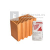 Porotherm 30 X Sarok Rapid tégla Porotherm 30 X Sarok Rapid tégla