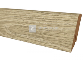 Laminált padló szegőléc MDF 58; B062-es színkódú; 2,6 m Laminált padló szegőléc MDF 58; B062-es színkódú; 2,6 m