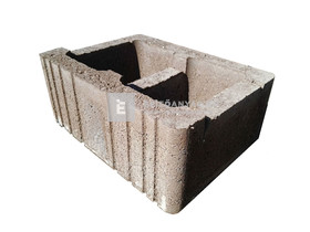 Abeton Via-Flor Támfal normál barna 40x30x15 cm Abeton Via-Flor Támfal normál barna 40x30x15 cm
