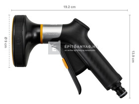Fiskars Solid locsolópisztoly, multi, front vezérlésű