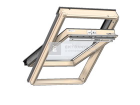 VELUX GZL 1051 78x118 cm, billenő fa tetőtéri ablak VELUX GZL 1051 78x118 cm, billenő fa tetőtéri ablak