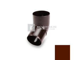 Galeco PVC 100 csokoládé csőív 67° Galeco PVC 100 csokoládé csőív 67°