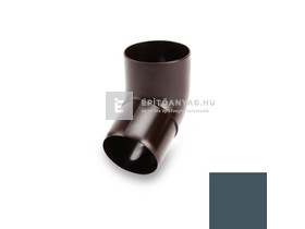 Galeco PVC 050 grafit csőív 67° Galeco PVC 050 grafit csőív 67°