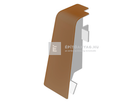Laminált szegőléc sarokelem külső MDF 58; AC08 színkódú Laminált szegőléc sarokelem külső MDF 58; AC08 színkódú