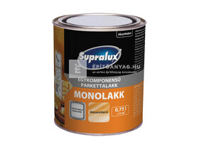 Supralux Monolakk magasfényű, egykomponensű parkettalakk 0,75 l Supralux Monolakk magasfényű, egykomponensű parkettalakk 0,75 l