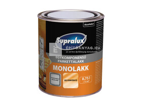Supralux Monolakk selyemfényű, egykomponensű parkettalakk 0,75 l