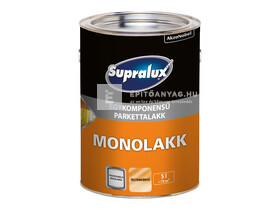 Supralux Monolakk selyemfényű parkettalakk 5 l Supralux Monolakk selyemfényű parkettalakk 5 l