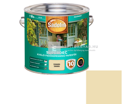 Sadolin Superdec fafesték szahara 2,5 l Sadolin Superdec fafesték szahara 2,5 l