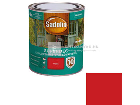 Sadolin Superdec fafesték vörös 0,75 l Sadolin Superdec fafesték vörös 0,75 l