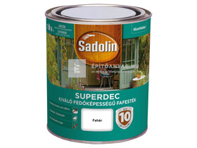 Sadolin Superdec fafesték fehér 0,75 l