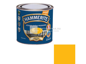 Hammerite fémfesték fényes sárga 0,25 l