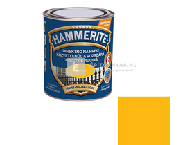 Hammerite fémfesték fényes sárga0,75 l