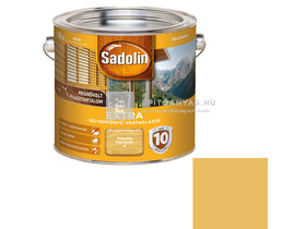 Sadolin Extra kültéri, selyemfényű vastaglazúr 2,5 l világostölgy Sadolin Extra kültéri, selyemfényű vastaglazúr 2,5 l világostölgy
