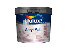 Dulux acryl matt beltéri falfesték fehér 3 l Dulux acryl matt beltéri falfesték fehér 3 l