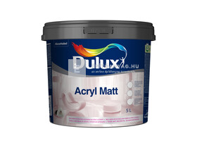 Dulux acryl matt beltéri falfesték fehér 5 l Dulux acryl matt beltéri falfesték fehér 5 l