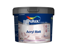 Dulux acryl matt beltéri falfesték fehér 10 l Dulux acryl matt beltéri falfesték fehér 10 l
