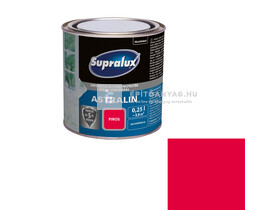 Supralux Astralin univerzális selyemfényű zománcfesték piros 0,25 l Supralux Astralin univerzális selyemfényű zománcfesték piros 0,25 l