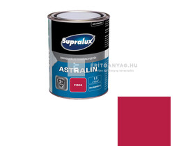 Supralux Astralin univerzális selyemfényű zománcfesték piros 1 l Supralux Astralin univerzális selyemfényű zománcfesték piros 1 l