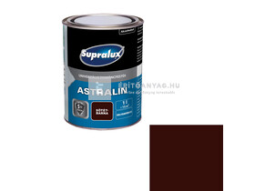 Supralux Astralin univerzális selyemfényű zománcfesték sötétbarna 1 l Supralux Astralin univerzális selyemfényű zománcfesték sötétbarna 1 l